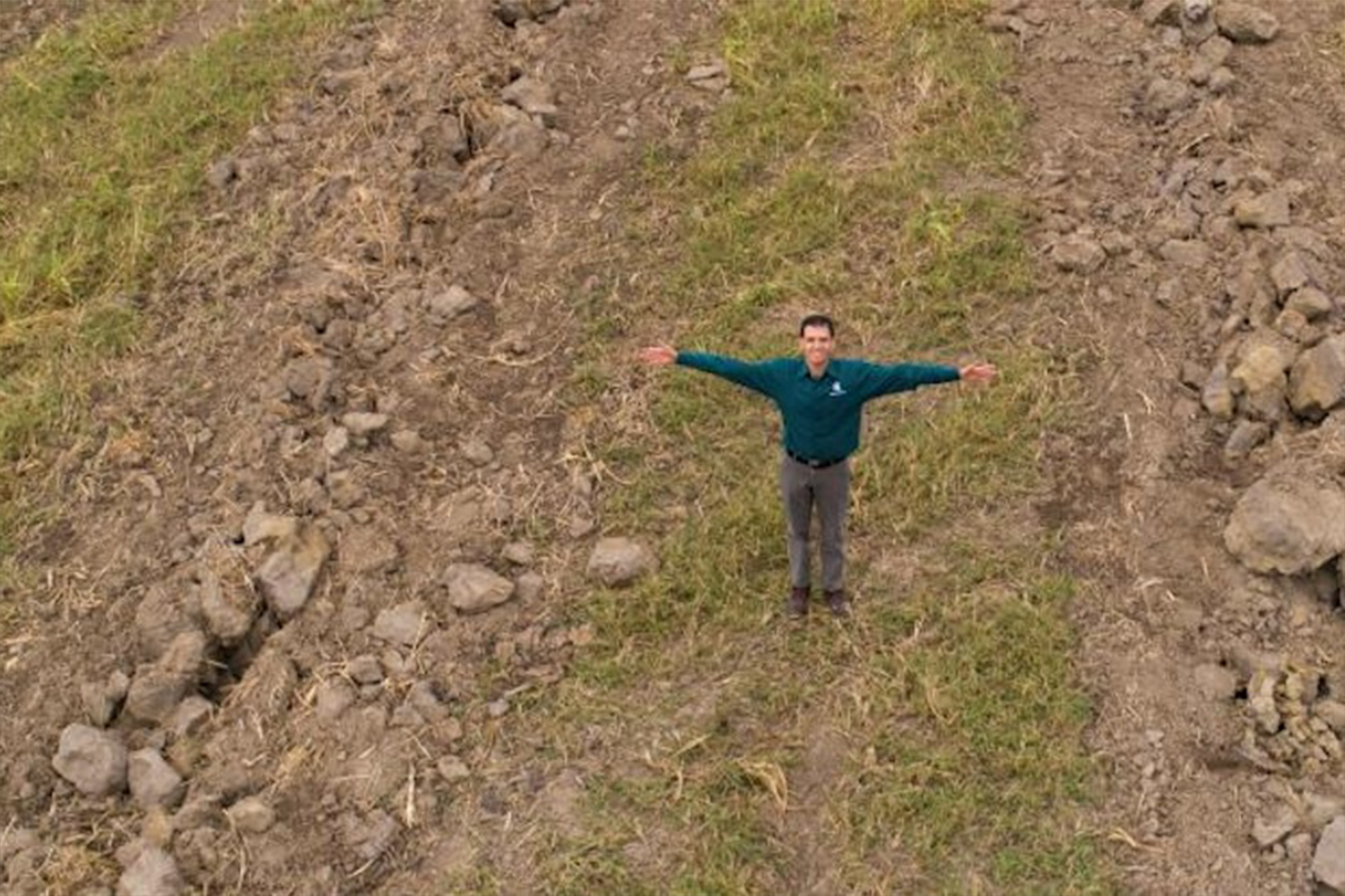 how soil is disturbed after installation of drainage system