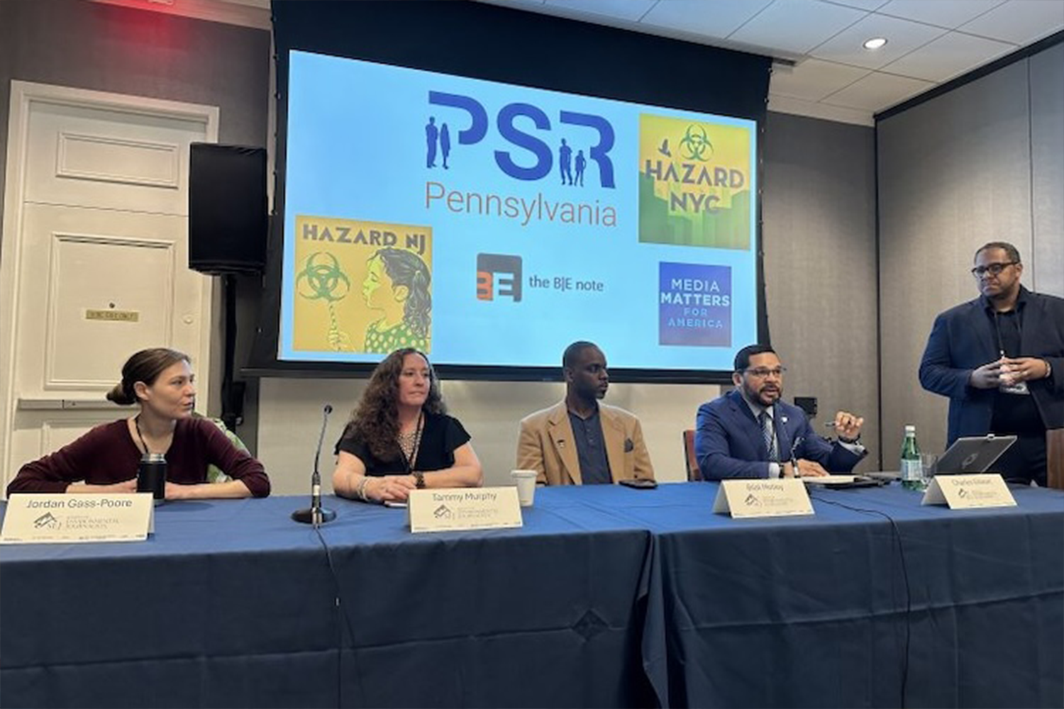 panelists at a recent Society of Environmental Journalists conference