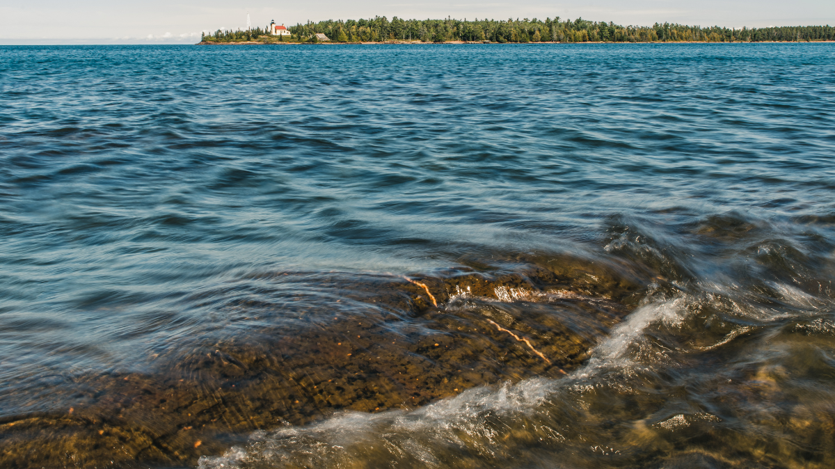 Lake Michigan.