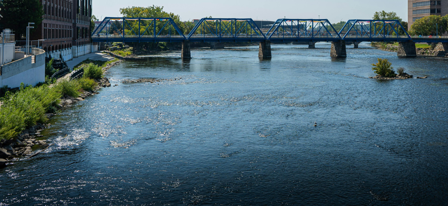Grand River in Grand Rapids.
