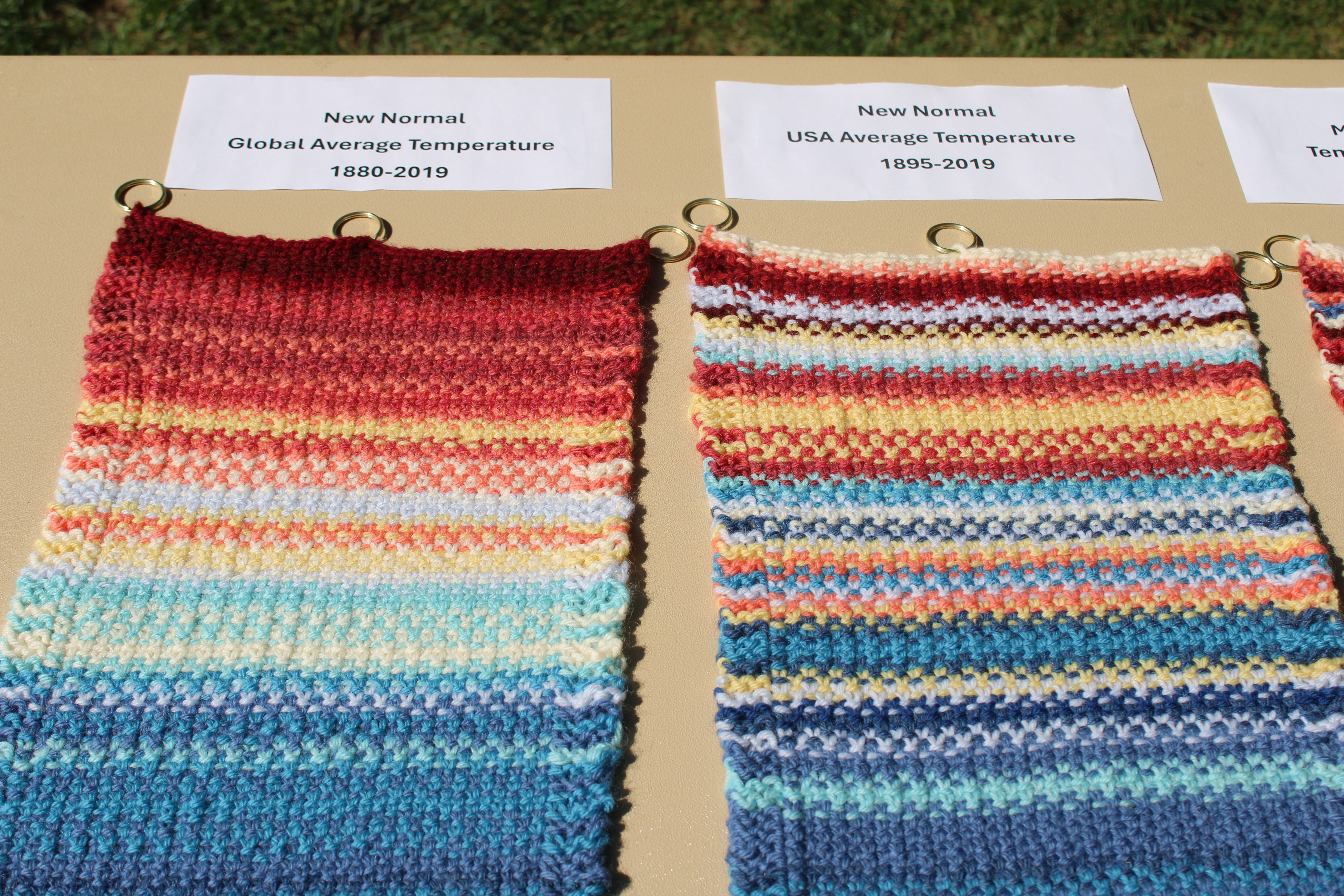 Temperature tapestries.