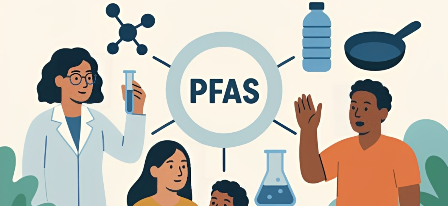 PFAS generated image with four people.