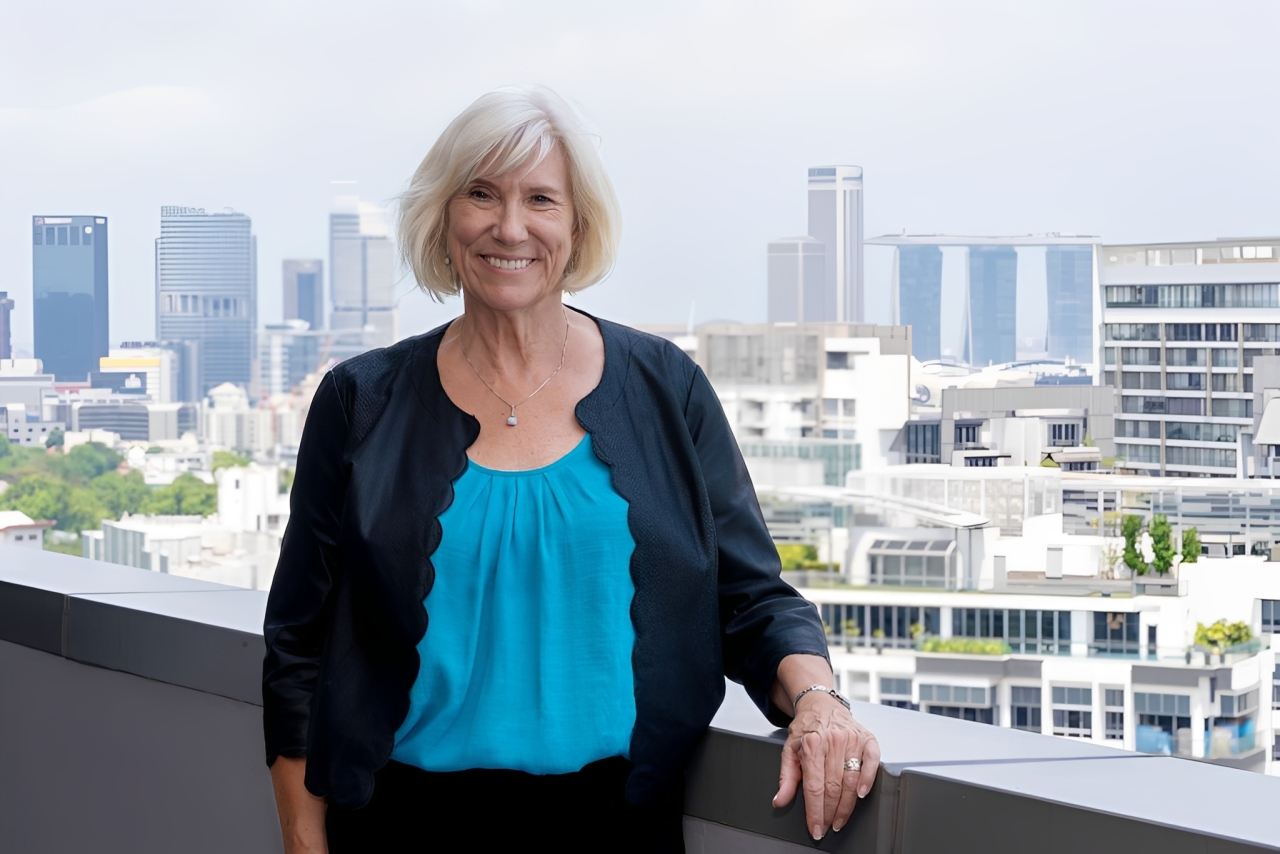 Joan Rose in Singapore.