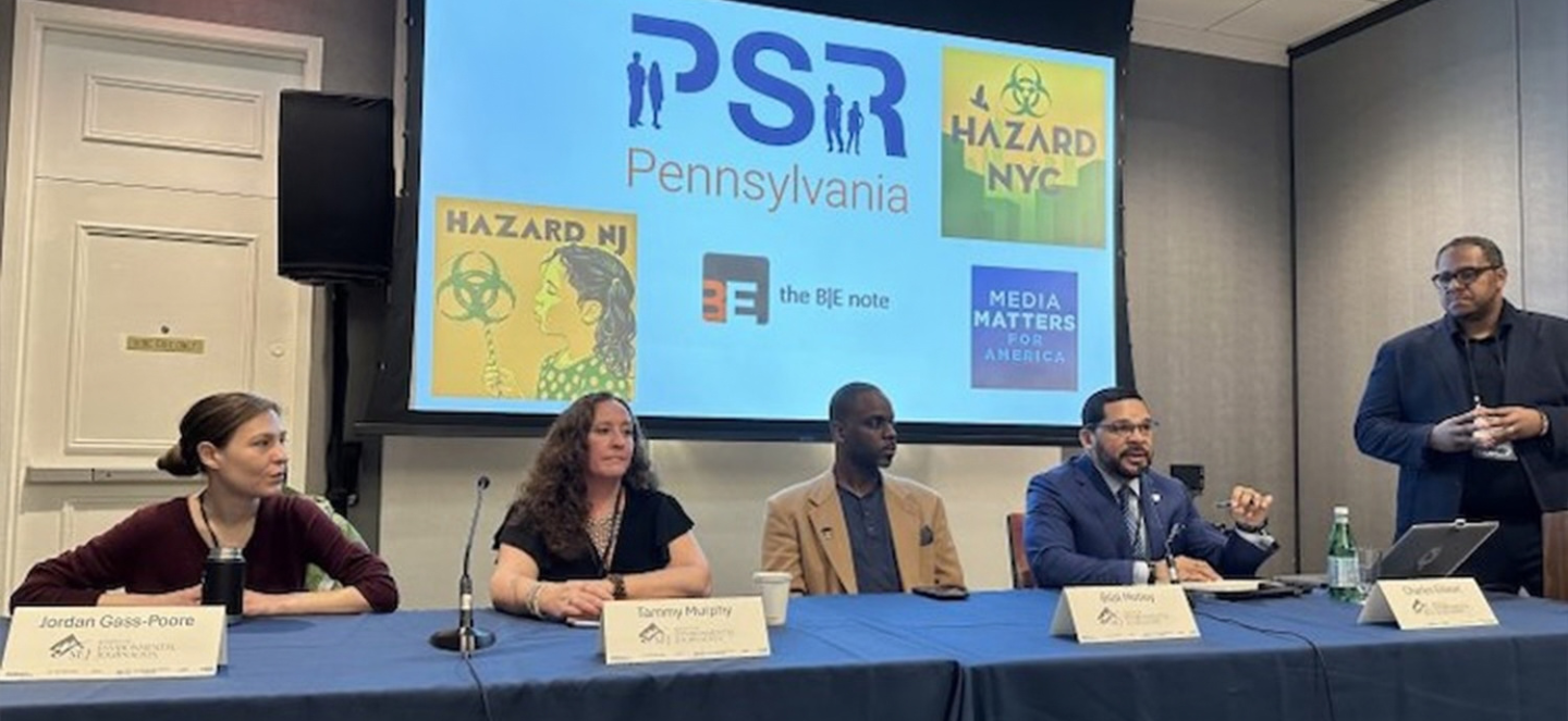 panelists at a recent Society of Environmental Journalists conference